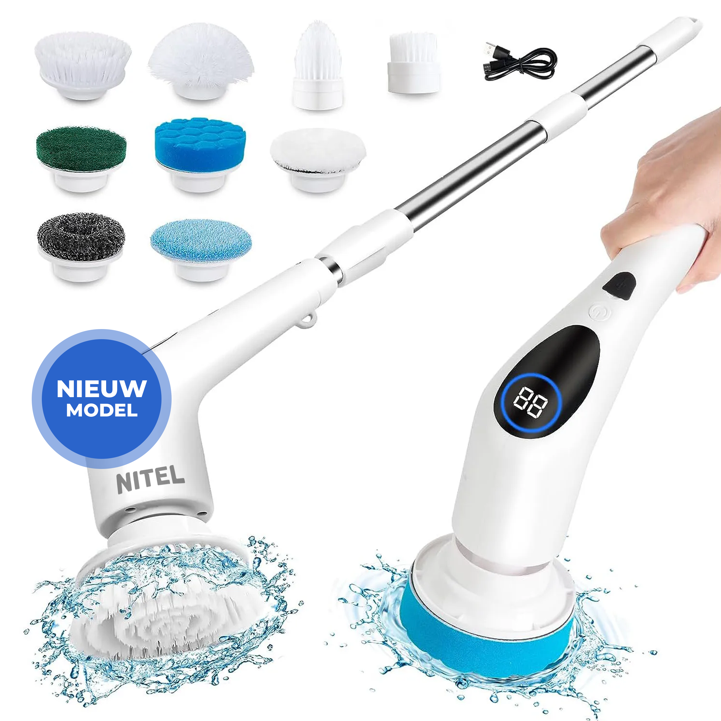 Nitel Elektrische Schoonmaakborstel (2025)