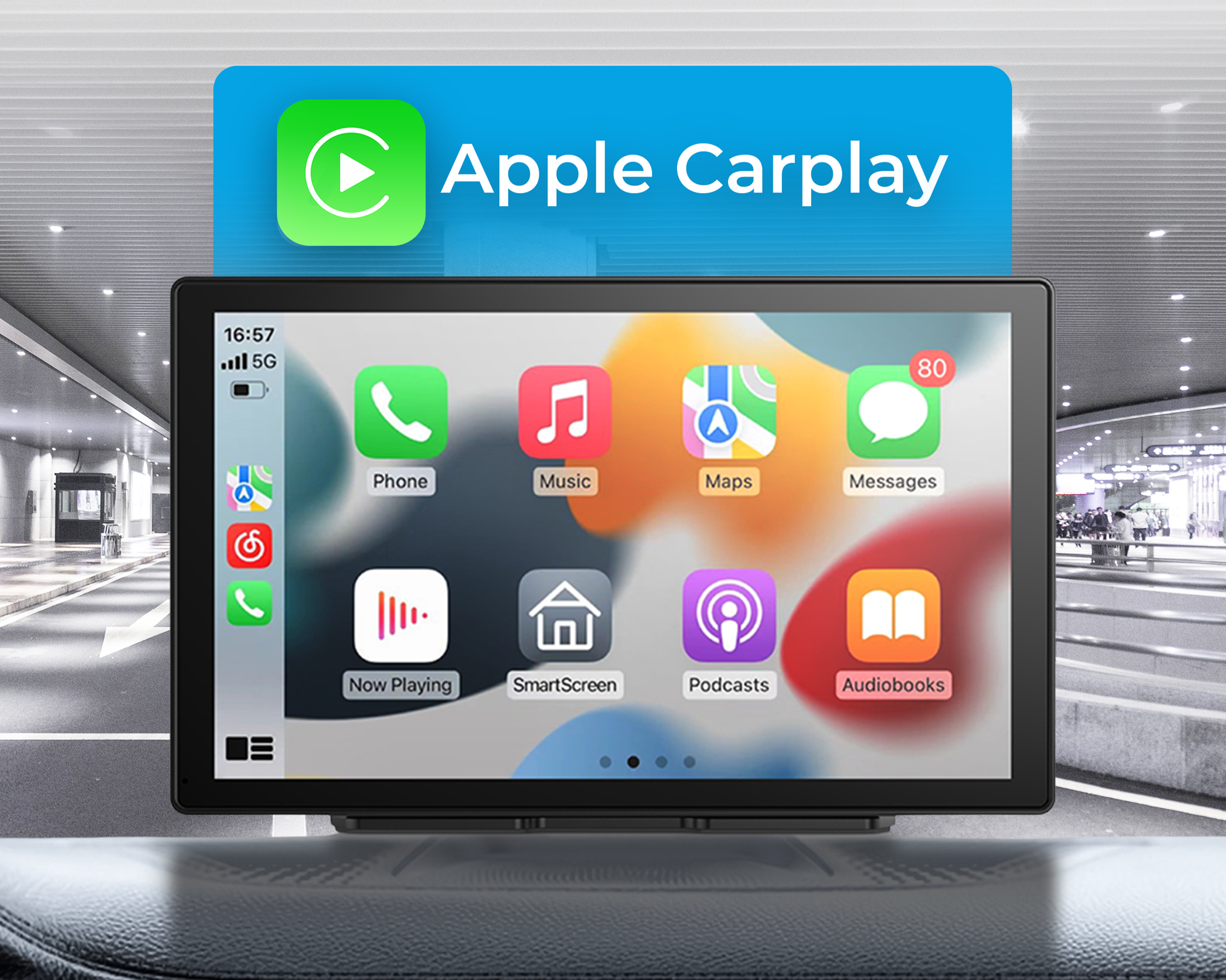 Nitel Carplay Scherm 9-inch