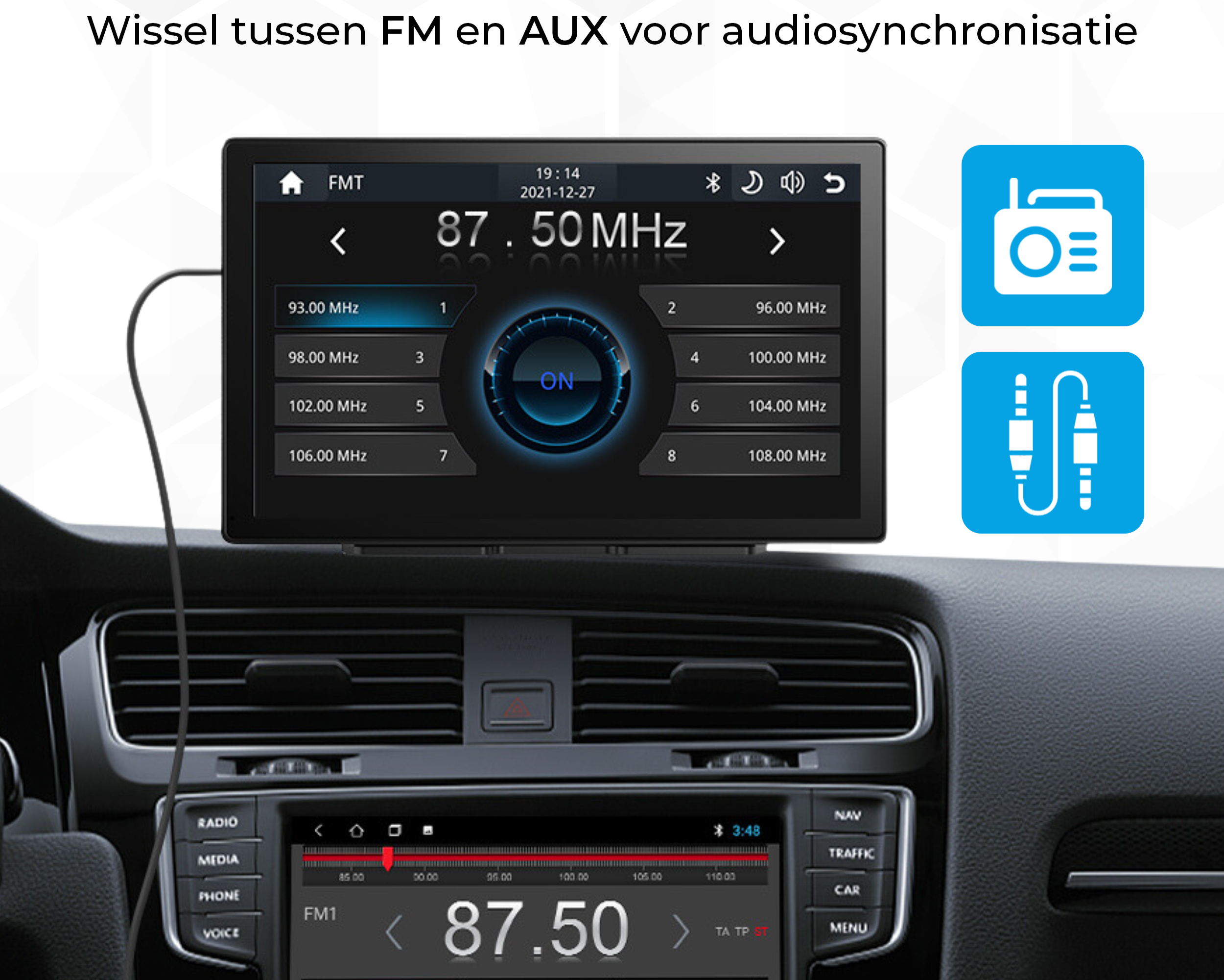 Nitel Carplay Scherm 9-inch