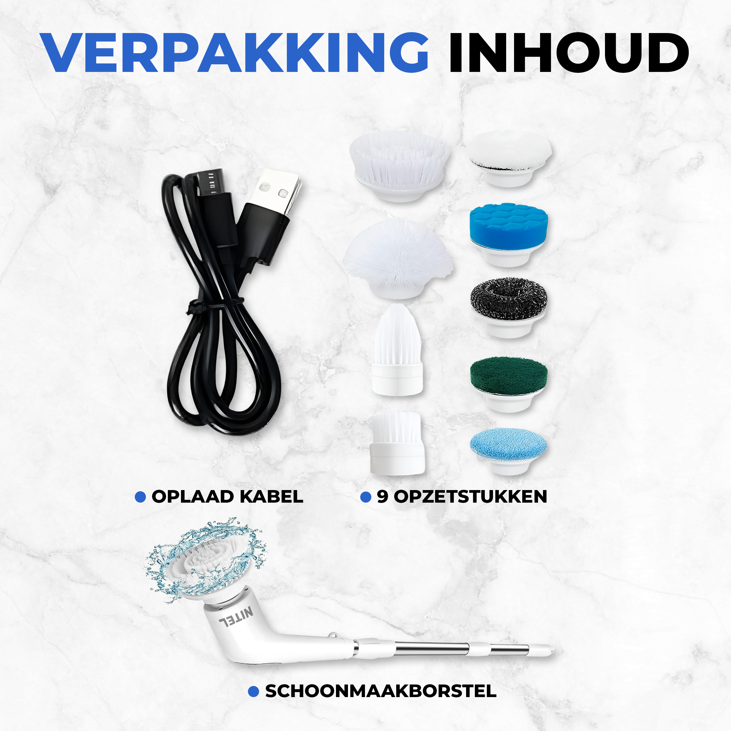 Nitel Elektrische Schoonmaakborstel (2025)